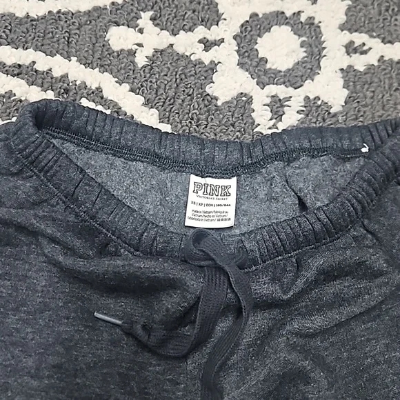 PINK xs sweatpants n matching zipper up hoodie - Picture 3 of 8